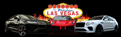 vegas luxury car rental